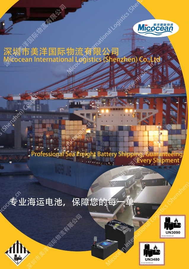 安徽服務純電池出口運輸代理方案